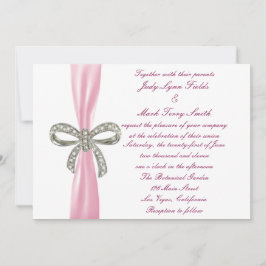 Einladung zur Hochzeit von Pink Diamond Bow