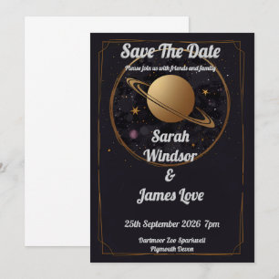 Einladung zur Hochzeit von Planeten