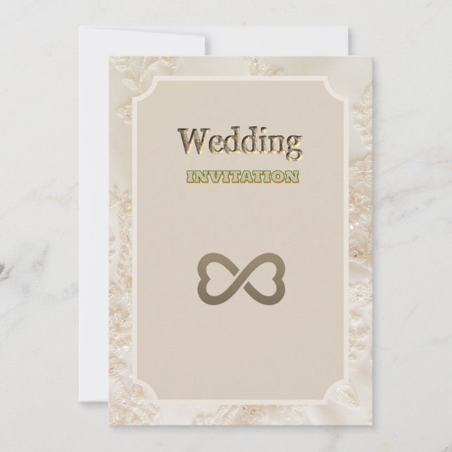 Einladung zur Hochzeit von Royal Floral Art (Vorderseite)