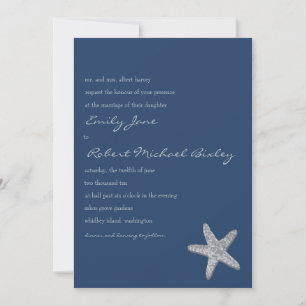 Einladung zur Hochzeit von Starfish