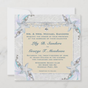 Einladung zur Hochzeit von Starfish