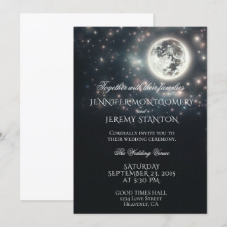 Einladung zur Hochzeit von Starry Night Moon