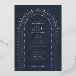 Einladung zur Hochzeit von Verzierten Bögen der Fo