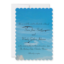 Einladung zur Hochzeit von Vögeln