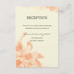 Einladung zur Hochzeit von Wasserfarben