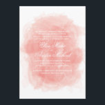 Einladung zur Hochzeit von Wasserfarben<br><div class="desc"></div>