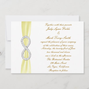 Einladung zur Hochzeit von Yellow Diamond Infinity