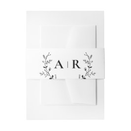 Einladung zur Hochzeit Wandern Einladungsbanderole