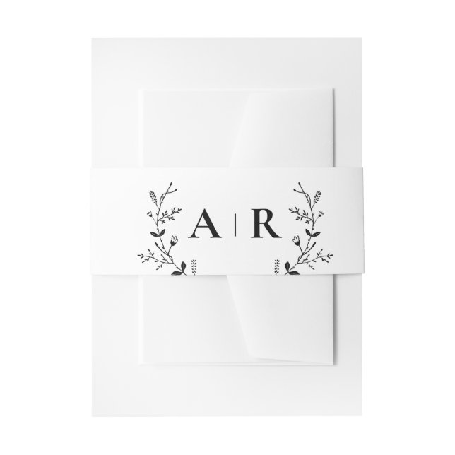 Einladung zur Hochzeit Wandern Einladungsbanderole (Vorderseite Beispiel)