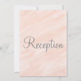 Einladung zur Hochzeitempfehlung Blush Monogram