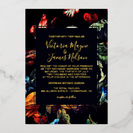 Einladung zur Hochzeitsfeier am Mitternachtsgarten