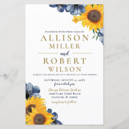 Einladung zur Hochzeitsfeier der Marine