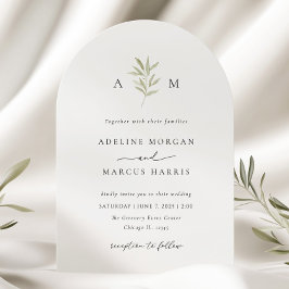 Einladung zur Hochzeitsfeier im Grünhaus