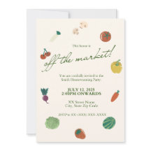 Einladung zur Housewarming-Party 'Off the Market'