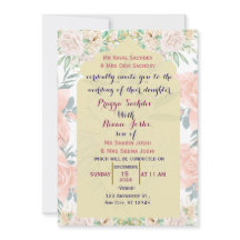 Einladung zur indischen Hochzeit