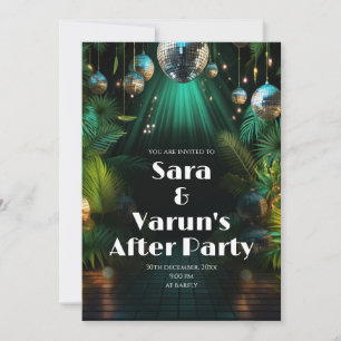 Einladung zur indischen Hochzeits- After-Party Dig