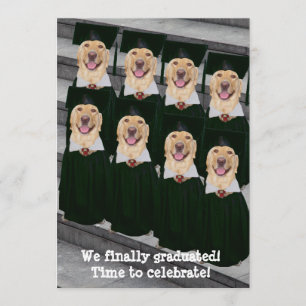 Einladung zur individuellen Funny Graduation Party
