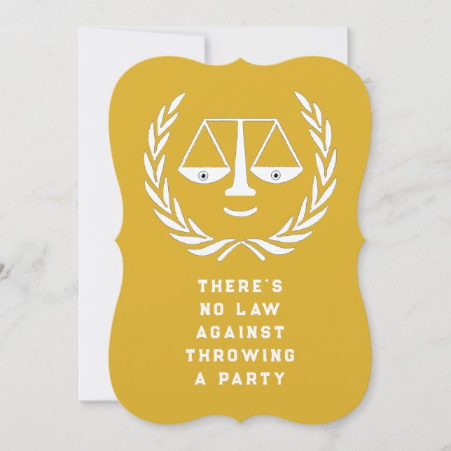 Einladung zur Jurastudium (Vorderseite)