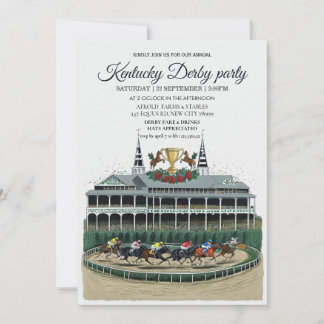 Einladung zur Kentucky Derby-Party Churchill Downs