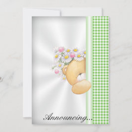 Einladung zur Kinderankündigung