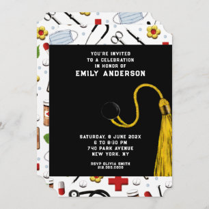 Einladung zur Krankenschwester Graduation