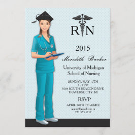 Einladung zur Krankenschwester Graduation