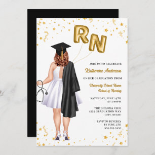 Einladung zur Krankenschwester Graduation