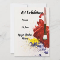Einladung zur Kunstausstellung