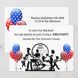 Einladung zur Labor Day BBQ-Party