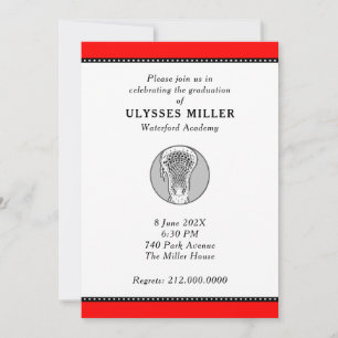 Einladung zur Lacrosse Graduation Party