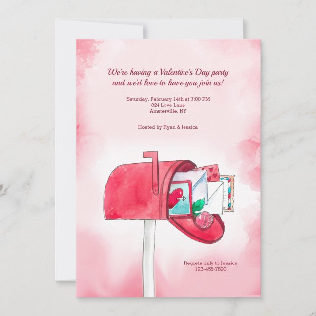 Einladung zur Liebe senden (Vorderseite)