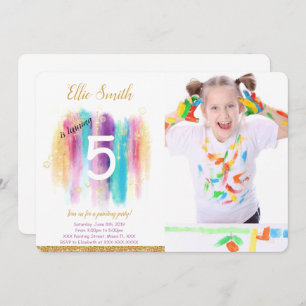 Einladung zur Malerei des Fotos