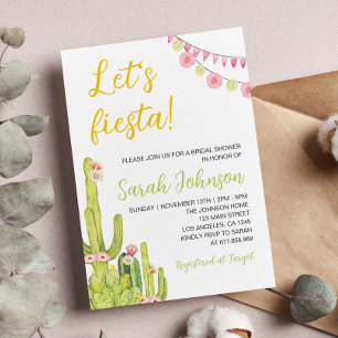 Einladung zur mexikanischen Fiesta Babydusche
