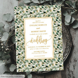 Einladung zur Minimalistischen Salbei-Eukalyptus-H