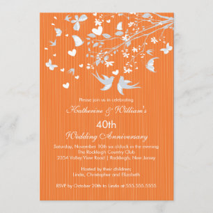 Einladung zur Modern Love Birds-Jubiläumsfeier