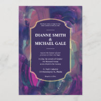 Einladung zur muffen Acrylmalerei