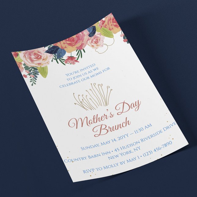 Einladung zur Muttertags-Brunch-Party Flyer (Von Creator hochgeladen)