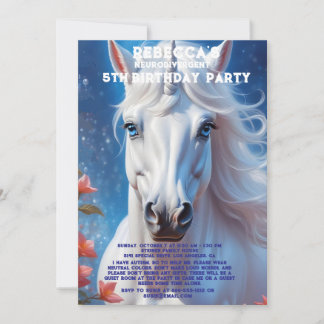 Einladung zur Neurodivergent Autistic Birthday Par