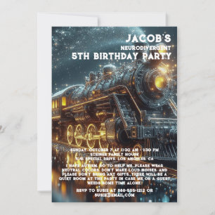 Einladung zur Neurodivergent Autistic Birthday Par