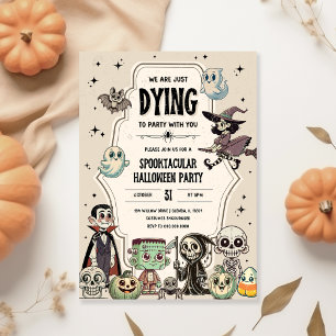 Einladung zur Party auf Leben und Tod - Retro Hall