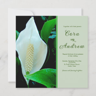 Einladung zur Peace Lily Wedding