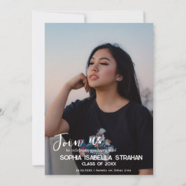 Einladung zur personalisierten Foto Graduation Par