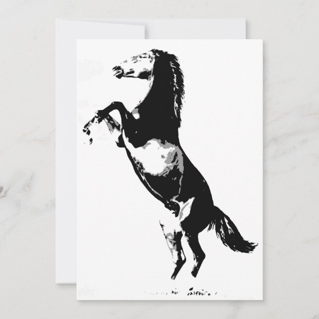 Einladung zur Pferdezucht (Vorderseite)