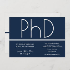 Einladung zur PhD Blue White Graduation Party