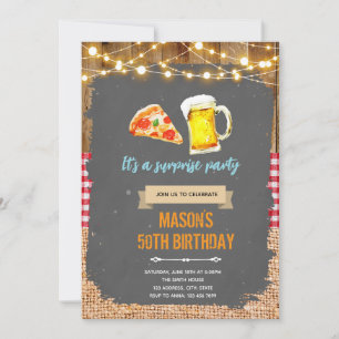 Einladung zur Pizza- und Bierparty