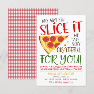 Einladung zur Pizzaaufwertung