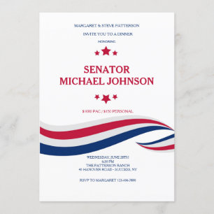 Einladung zur politischen Fundraising