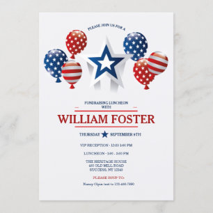 Einladung zur politischen Fundraising