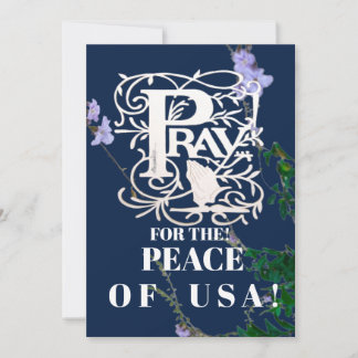 Einladung zur PRAY für den FRIEDEN der USA