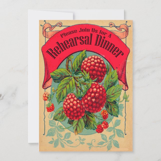 Einladung zur Probe des Retro-Kulturerbes (Vorderseite)